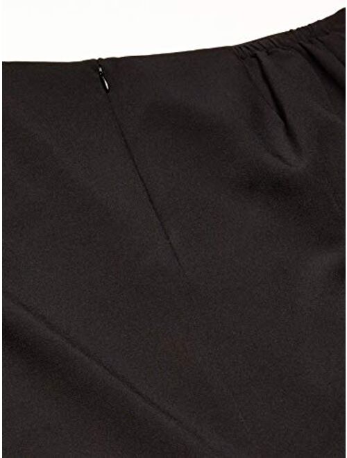 Kasper Women's Plus Size Stretch Crepe Skimmer Skirt