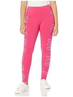 Women's High Rise Stretch Logo Legging