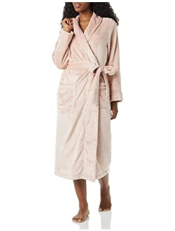 Women's Plus Size Full Length Plush Robe