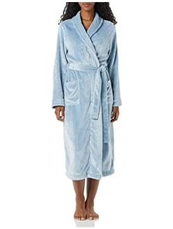 Women's Plus Size Full Length Plush Robe