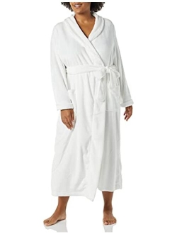 Women's Plus Size Full Length Plush Robe