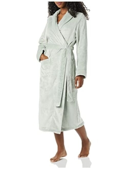 Women's Plus Size Full Length Plush Robe