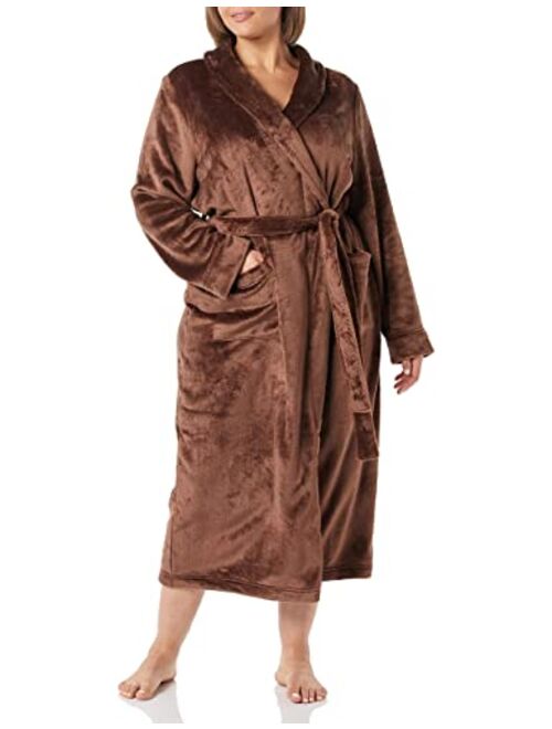 Amazon Essentials Women's Plus Size Full Length Plush Robe