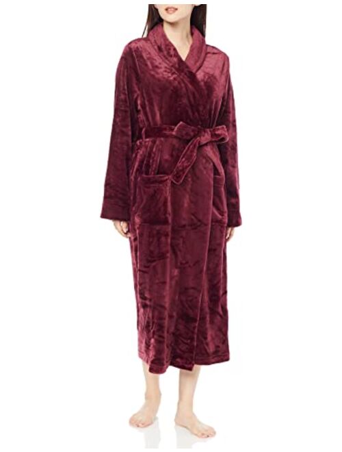 Amazon Essentials Women's Plus Size Full Length Plush Robe