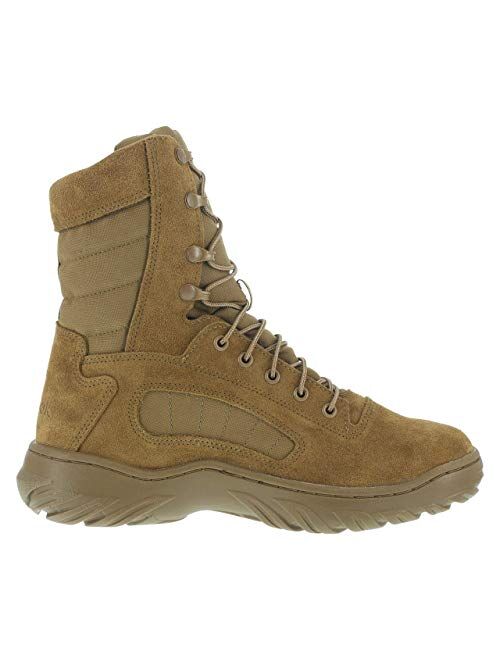 Reebok CM8992 Mens Fusion Max 8" AR670-1 Compliant Military Boot, Coyote