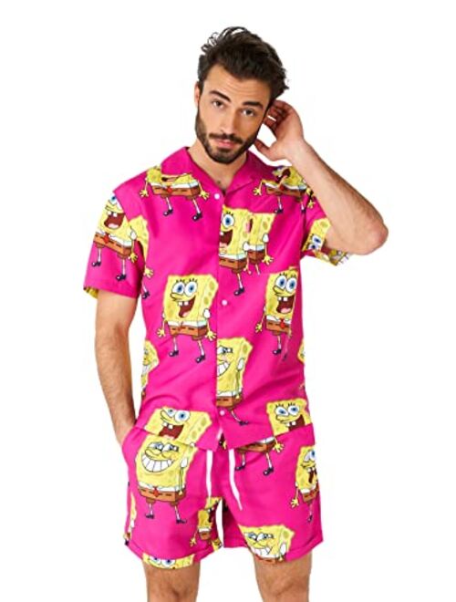 Opposuits Summer Combo's - Men's Two Piece Matching Set - Beach Swim Wear - Including Shirt and Short