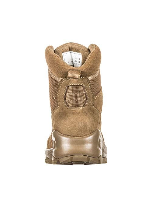 5.11 Men's ATAC 2.0 6" Desert Tactical Military Boot, Style 12402, Dark Coyote