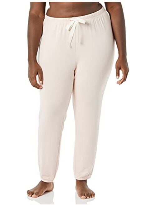 Amazon Essentials Women's Plus Size Lightweight Lounge Terry Jogger Pajama Pant