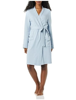 Women's Lightweight Waffle Mid-Length Robe