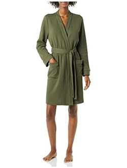 Women's Lightweight Waffle Mid-Length Robe