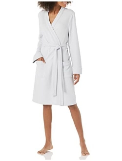 Women's Lightweight Waffle Mid-Length Robe