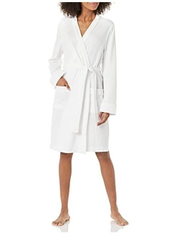 Women's Lightweight Waffle Mid-Length Robe