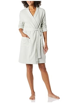 Women's Lightweight Waffle Mid-Length Robe