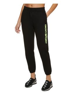 Women's Shadow-Logo High-Rise Jogger Pants