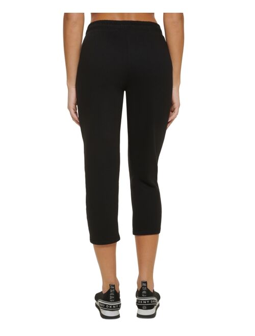 DKNY Sport Cropped Logo Sweatpants