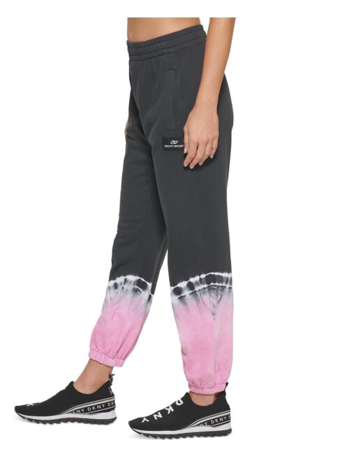 DKNY Sport Tie Dye Cotton Jogging Pants