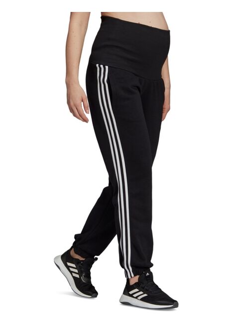 adidas Women's Maternity Three-Stripe Pull-On Pants