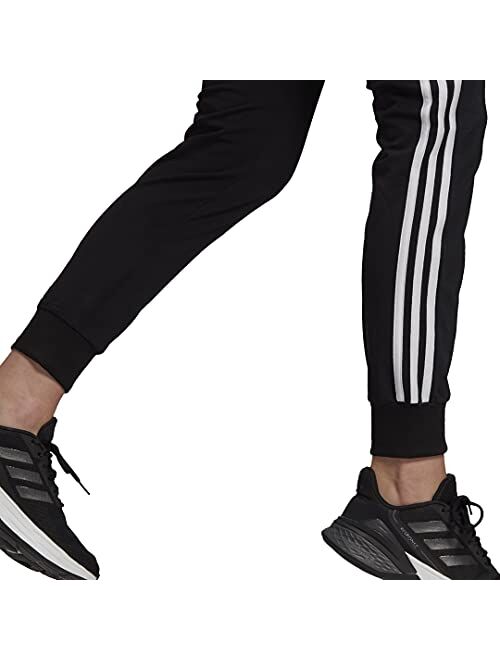 adidas Women's Essentials Single Jersey 3-Stripes Pants