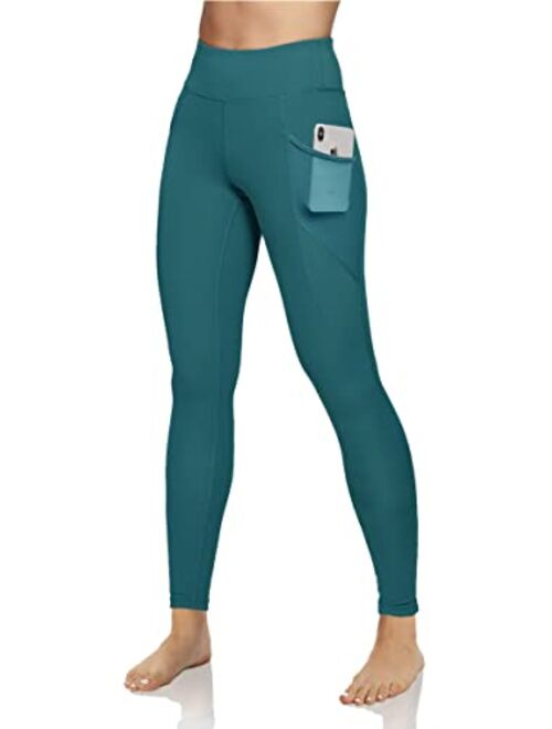 QUEENIEKE Yoga Leggings for Women High Waist Tummy Control with 3 Pockets 60127B