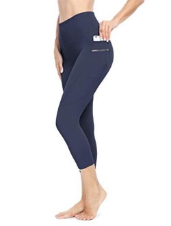 22 Inches Yoga Capris Running Tights Pants Workout Leggings for Women 19204