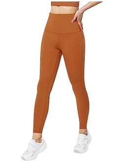 High Waisted Yoga Pants Leggings with 2 Pockets for Women Girls, Tummy Control Butt Lift Non See Through Sportswear