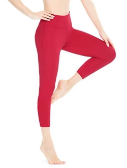 Women Yoga Leggings High Waisted Buttery-Soft 7/8 Length Pants 90826