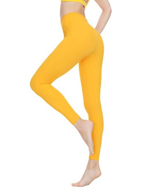 QUEENIEKE Women Yoga Leggings High Waisted Buttery-Soft 7/8 Length Pants 90826