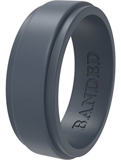 Silicone Wedding Ring for Men and Women, Rubber Wedding Bands