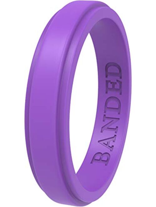 Silicone Wedding Ring for Men and Women, Rubber Wedding Bands