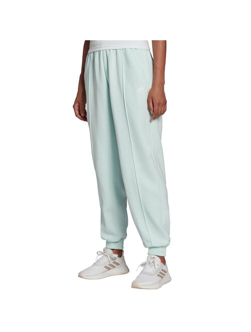 Women's adidas Essentials Studio Midrise Fleece Pants