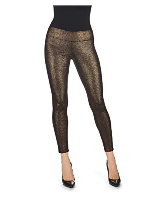 MeMoi Metallic Shaping Leggings