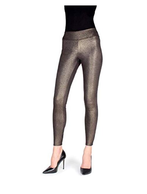 MeMoi Metallic Shaping Leggings