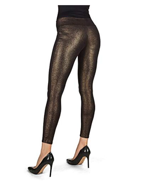 MeMoi Metallic Shaping Leggings