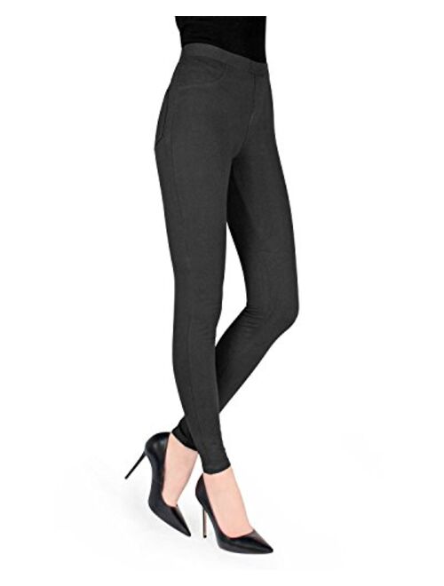 MeMoi Cotton-Blend Leggings