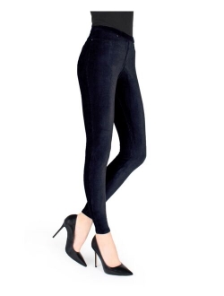 Women's Thin Ribbed Stretch Corduroy Leggings