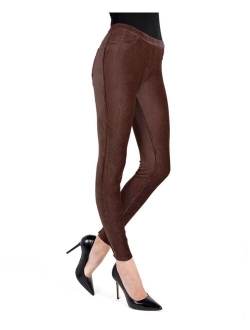 Women's Thin Ribbed Stretch Corduroy Leggings