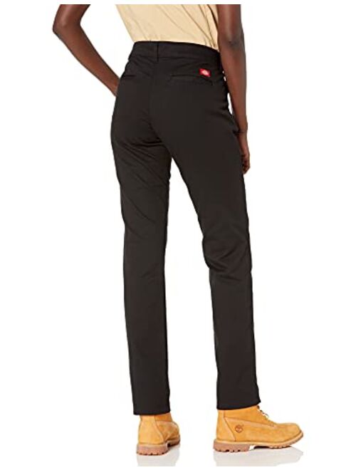 Dickies Women's Straight Flex Twill Pant