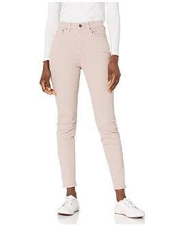 Amazon Brand - Daily Ritual Women's High-Rise Skinny Jean - Colored Denim