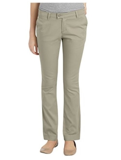 Juniors Slim Straight Stretch Pant