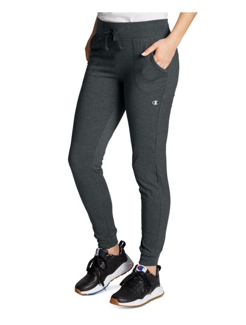 Champion Women's Cotton Jersey Full Length Joggers