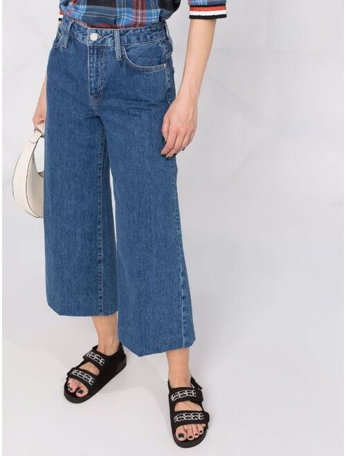 FRAME cropped denim jeans