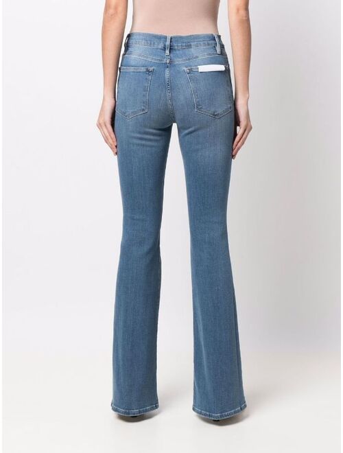 FRAME high-waisted flared jeans