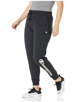 Women's Powerblend Joggers, Script Logo