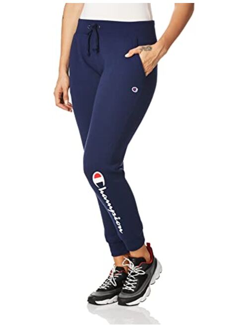 Champion Women's Powerblend Joggers, Script Logo