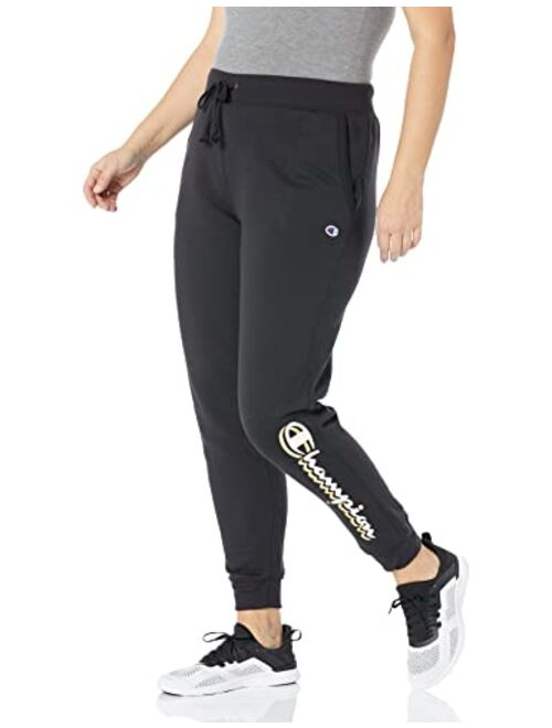 Champion Women's Powerblend Joggers, Script Logo