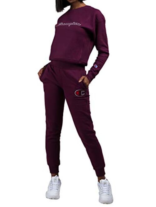 Champion Women's Reverse Weave Joggers, Left Hip C