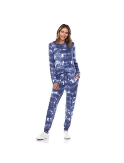 2 Piece Long Sleeve Soft to Touch Lounge Set