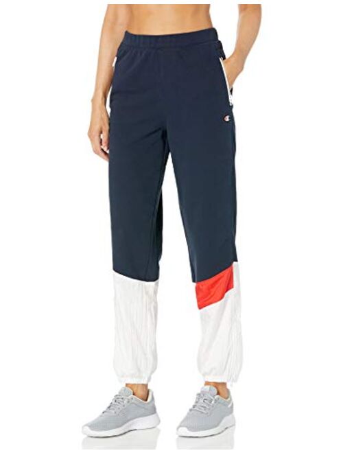 Champion Women's Mixed Media Sweatpant