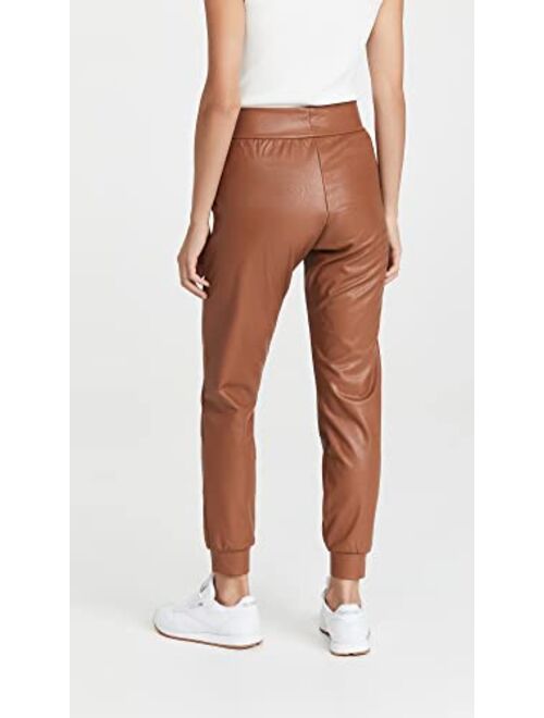 commando Women's Faux Leather Joggers