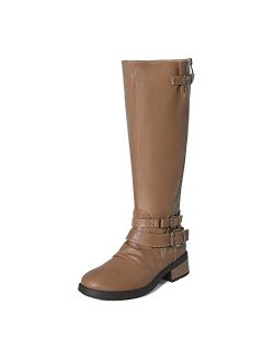 Women's Knee High Riding Boots Wide Calf